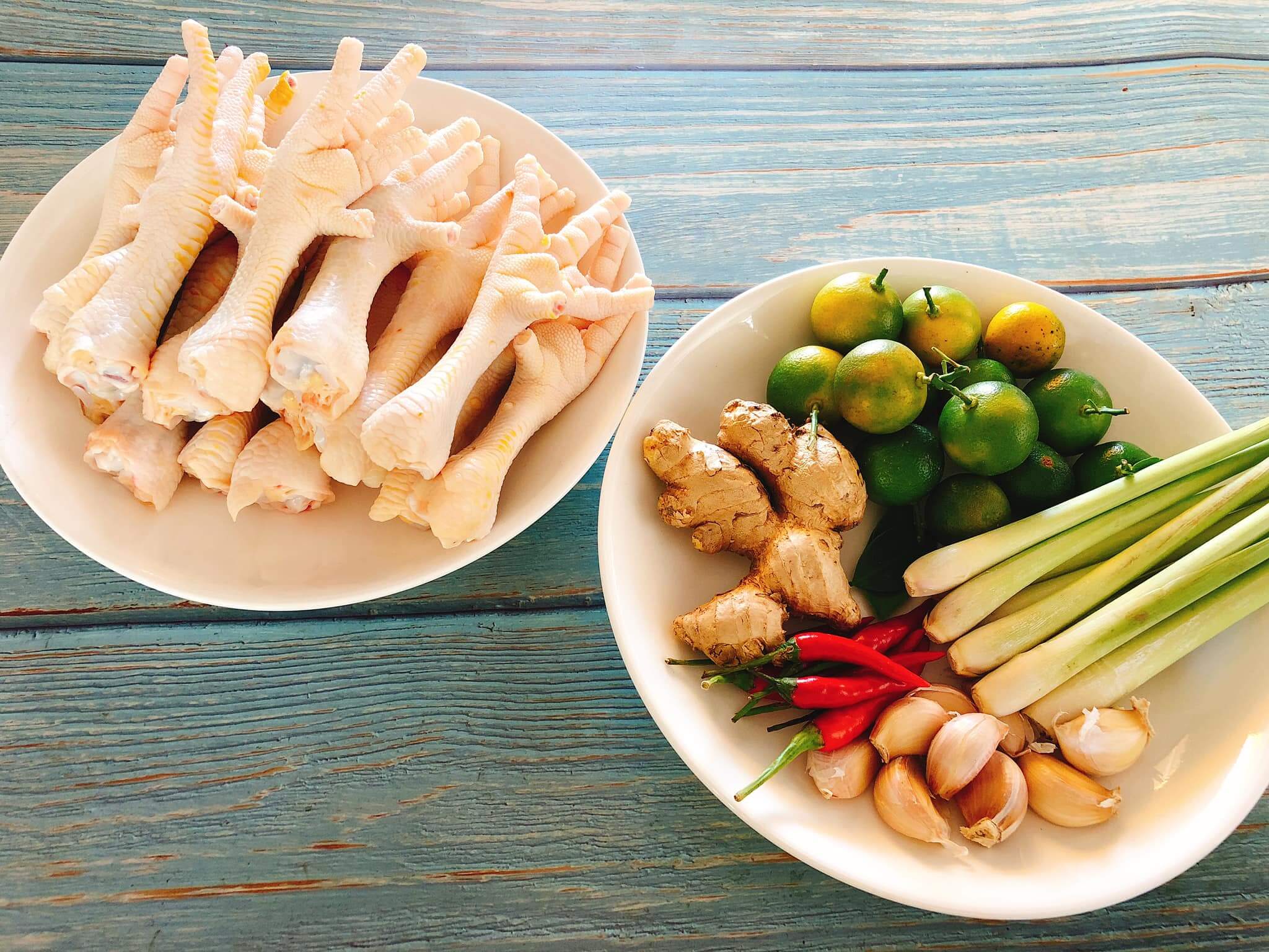 chân gà sả ớt ngon như ở quán