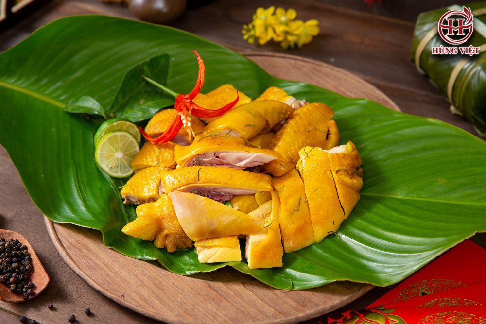 Gà ủ muối hoa tiêu Hùng Việt