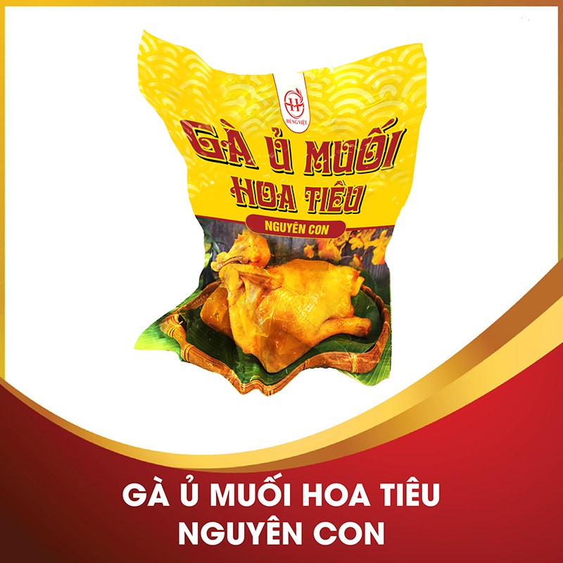 Gà ủ muối hoa tiêu nguyên con