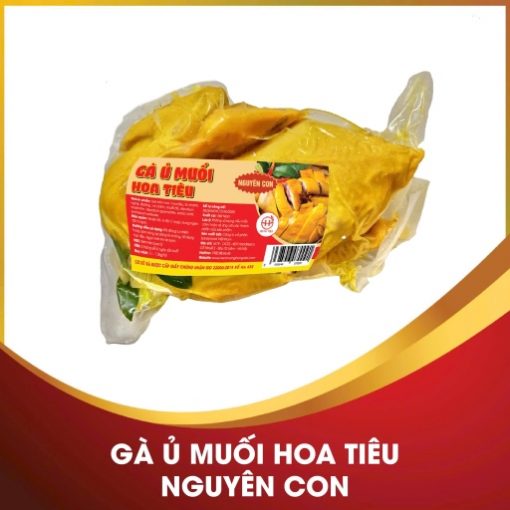 Gà ủ muối nguyên con