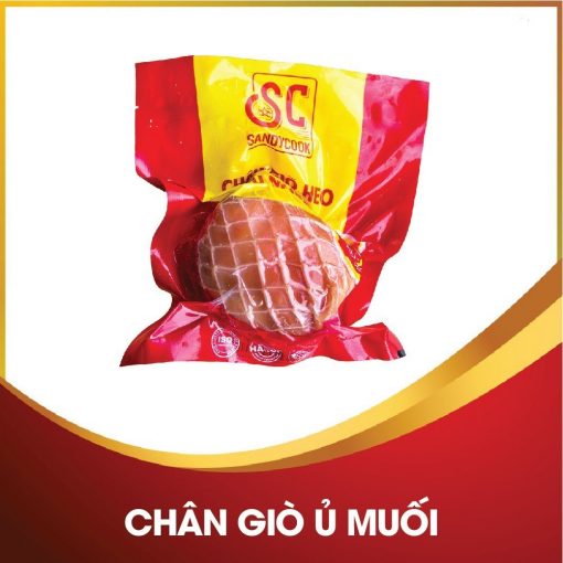 Chân giò ủ muối