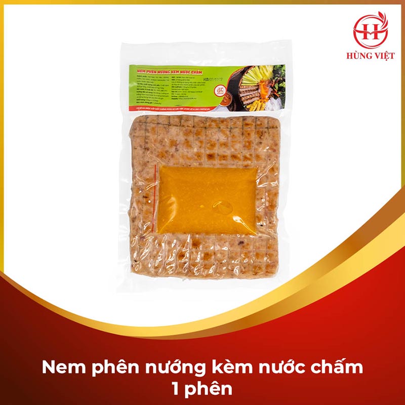 Nem phên Hùng Việt kèm nước chấm tiện lợi