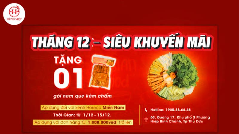 Khuyến mãi mới dành riêng cho kênh Horeca