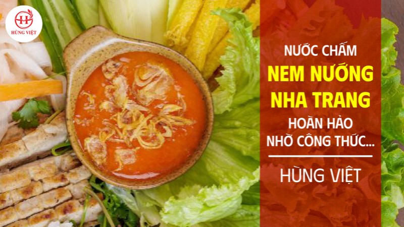 Nước chấm nem nướng Nha Trang