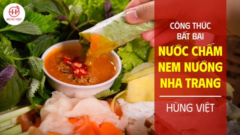 Nước chấm nem nướng Nha Trang