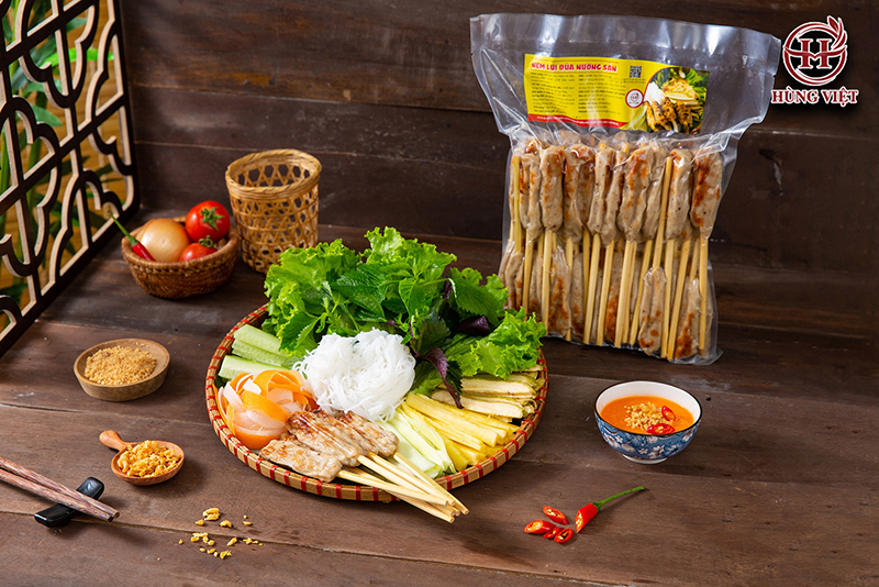 Nem lụi thơm, ngon, vị béo ngậy đầu lưỡi