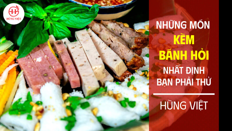 Món ăn kèm bánh hỏi