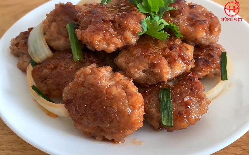 Chế biến dễ dàng với chả băm hùng việt