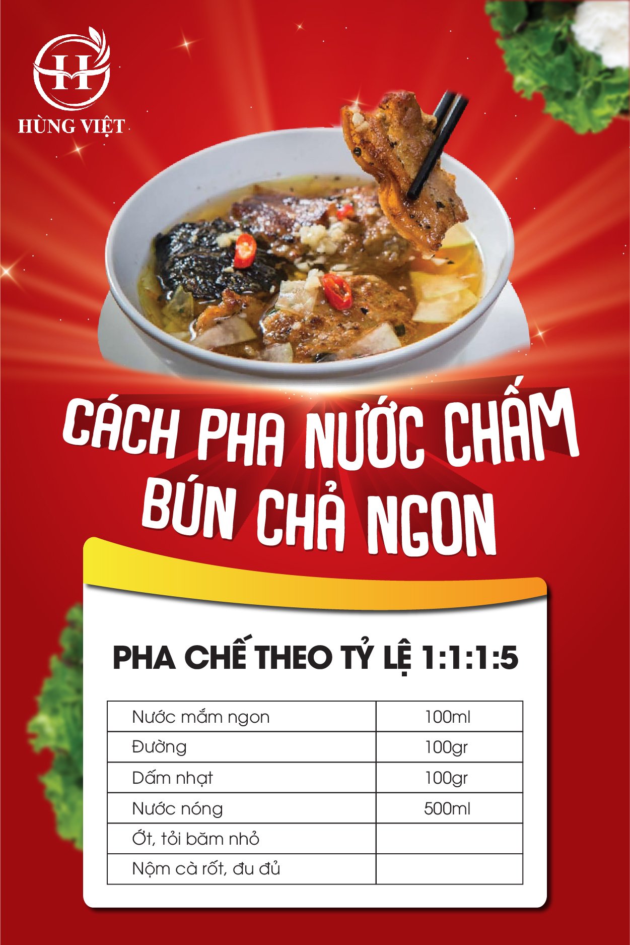 Chả miếng Hùng Việt