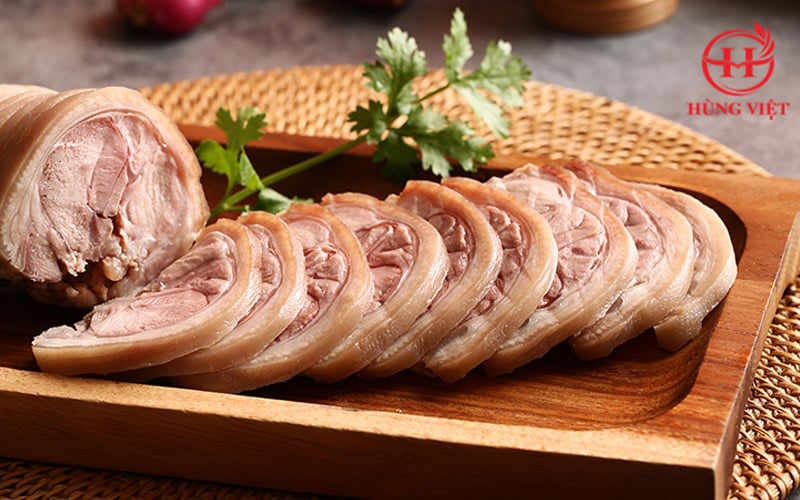 Chân giò luộc sẵn Hùng Việt