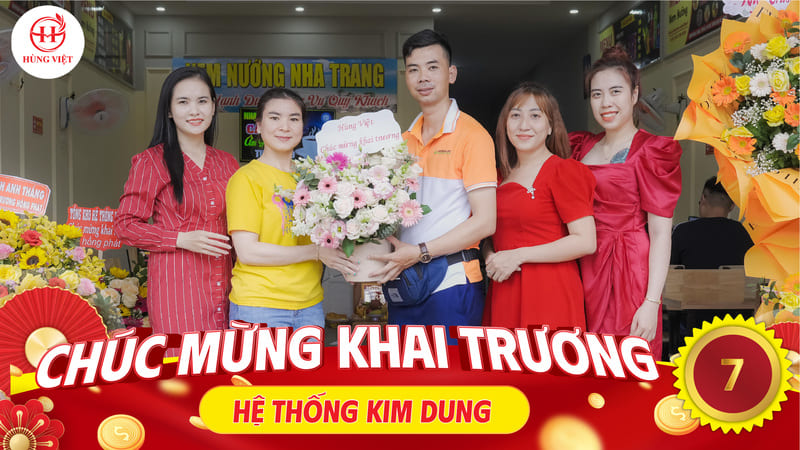 Đại lý nem nướng Nha Trang hệ thống Kim Dung khu vực Biên Hòa