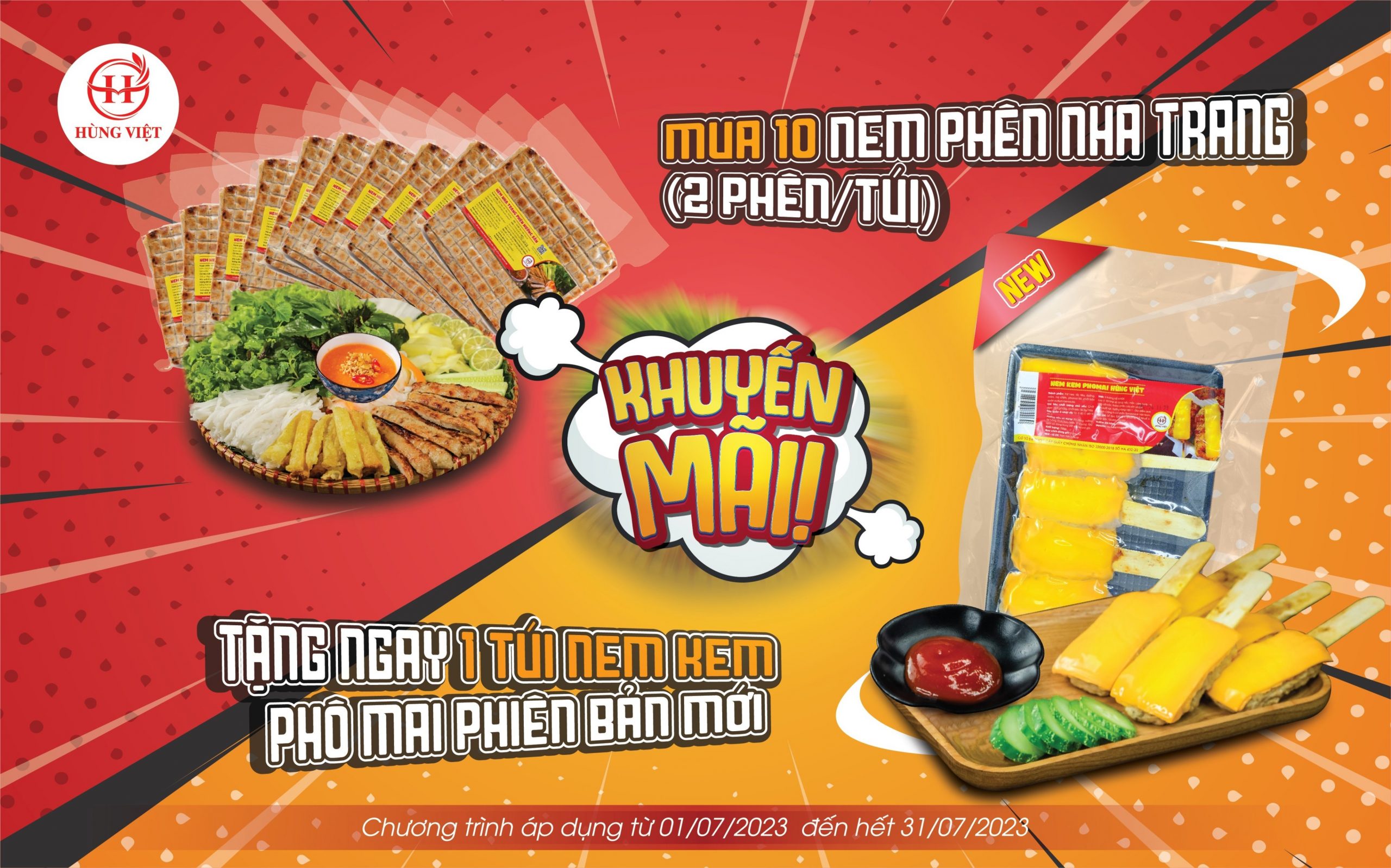 Chương trình khuyến mãi khủng chào tháng 7