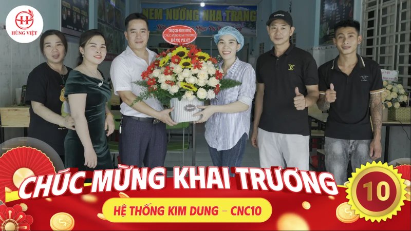 Đại lý nem nướng Nha Trang hệ thống Kim Dung chi nhánh 10