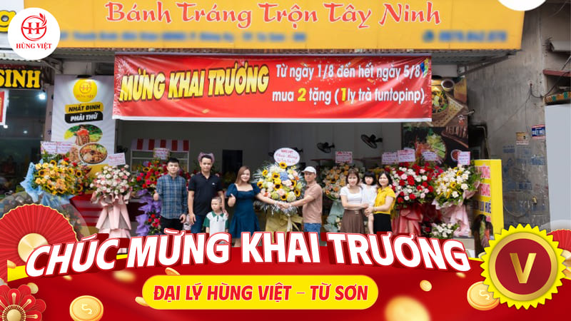 Khai trương đại lý Nem nướng Nha Trang tại Từ Sơn