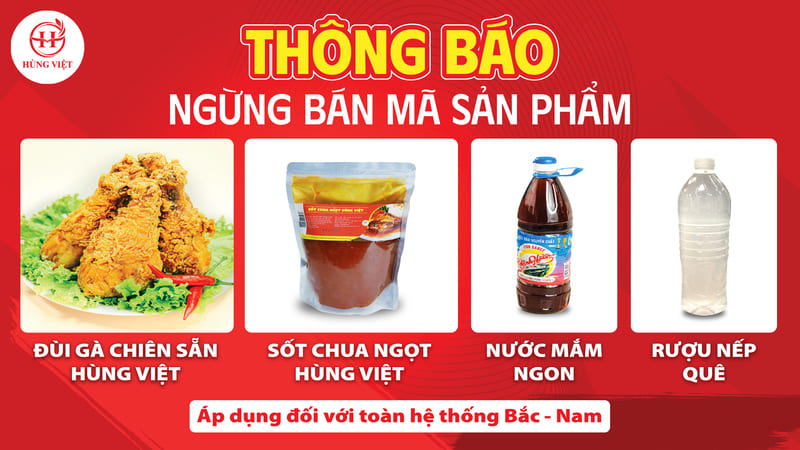 Thông báo ngừng bán