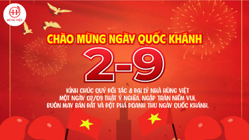 Không khí chúc mừng ngày lễ Quốc khánh 02/09