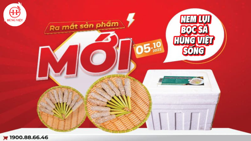 Ra mắt nem lụi bọc sả