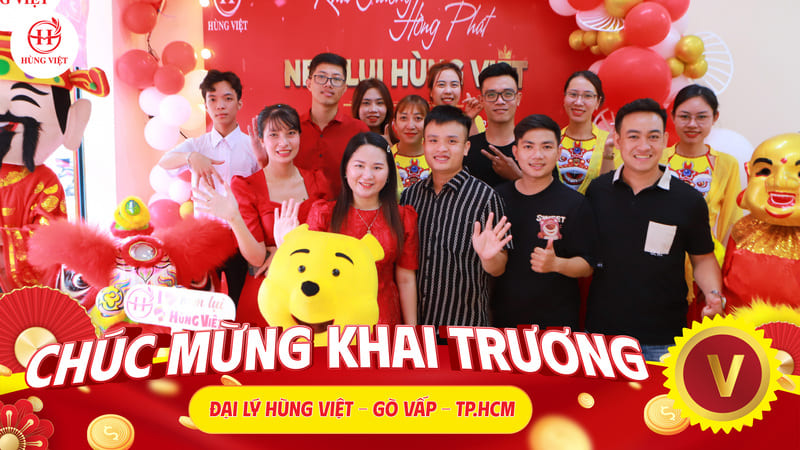 Tưng bừng khai trương cửa hàng mẫu Nem lụi Hùng Việt tại Gò Vấp, TPHCM