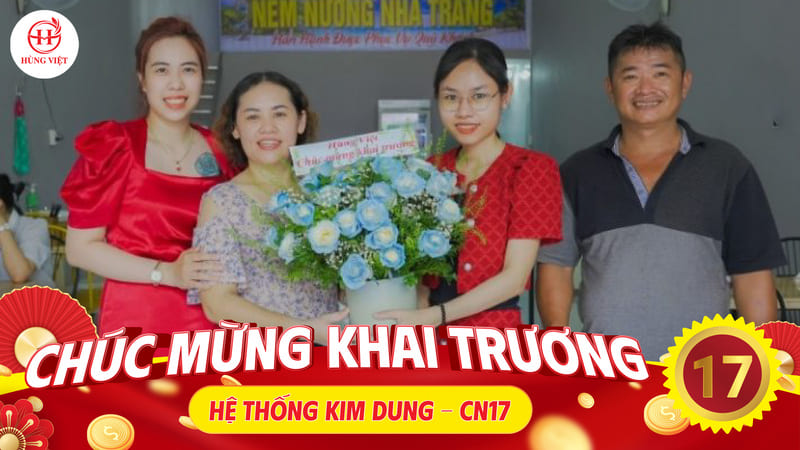 Đại lý nem nướng Nha Trang hệ thống Kim Dung CN17