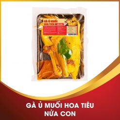 Gà ủ muối hoa tiêu nửa con