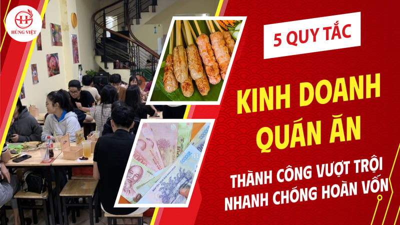 Các nguyên tắc kinh doanh quán ăn