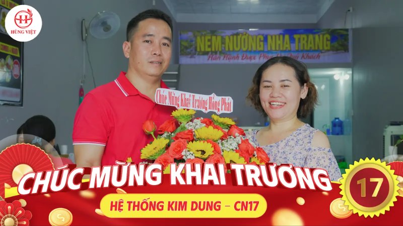 Đại lý nem nướng Nha Trang hệ thống Kim Dung CN17
