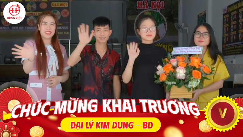 Khai trương đại lý nem nướng Nha Trang Hùng Việt