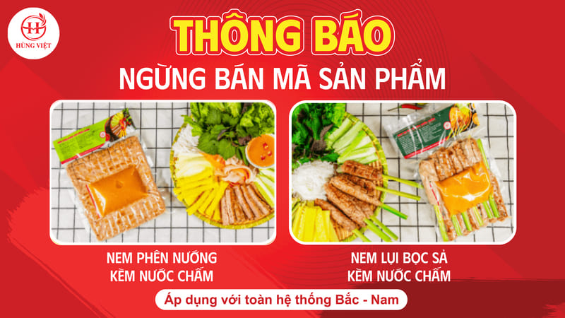 Thông báo ngưng bán