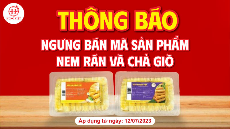 Thông báo ngừng bán