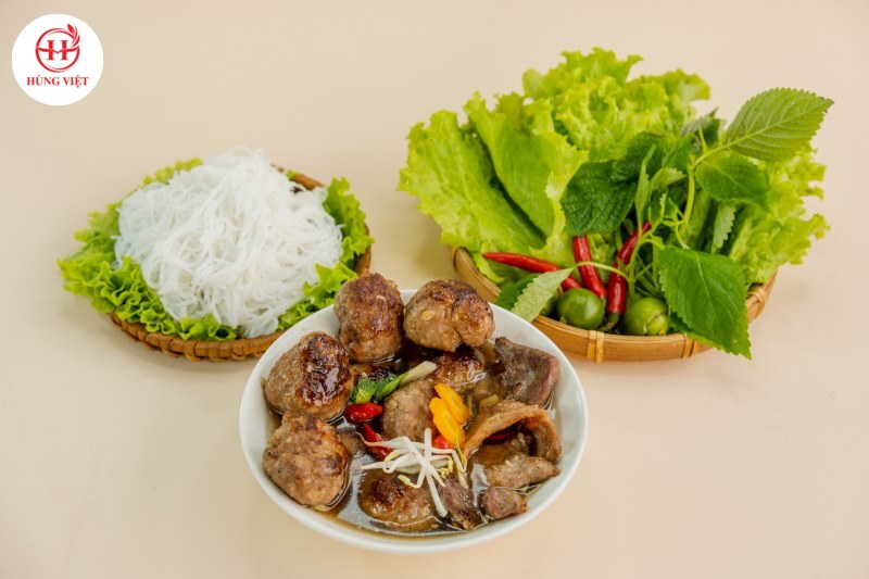 Bún chả - món ngon ẩm thực Việt