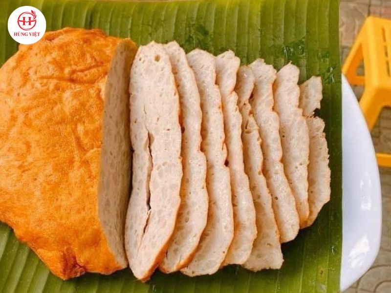 Chả mỡ Hùng Việt dai giòn, thơm ngon