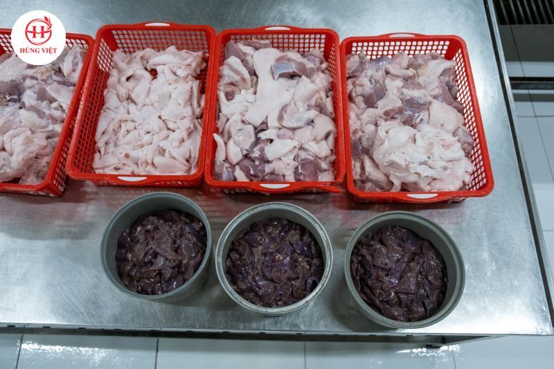 Nguyên liệu làm pate tươi ngon chất lượng