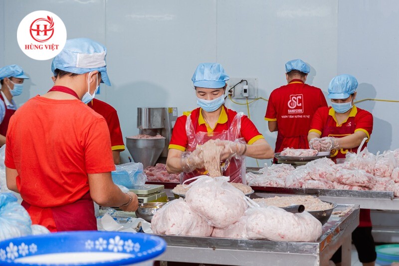 Quy trình sản xuất tại Hùng Việt