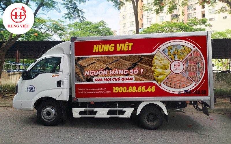 Hệ thống vận chuyển của Hùng Việt nhanh chóng trong 12h