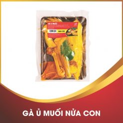 Gà ủ muối nửa con