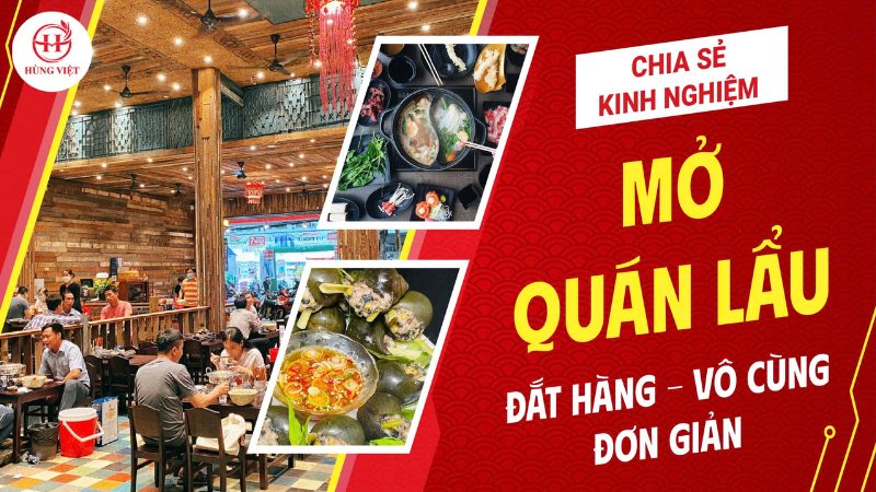 Kinh nghiệm mở quán lẩu