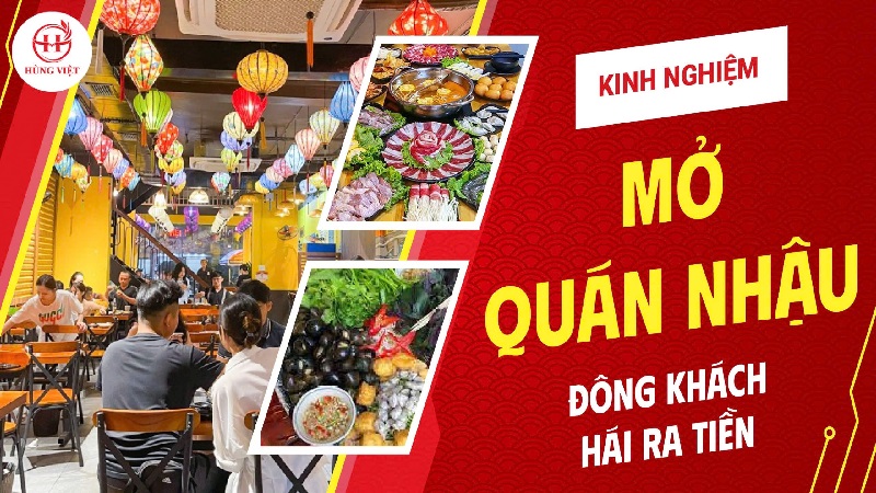 Kinh nghiệm mở quán nhậu