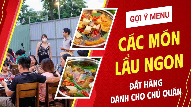 Menu các món lẩu ngon