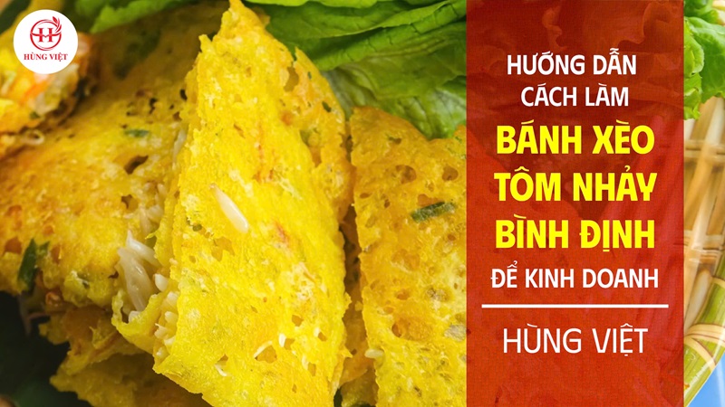 Bánh xèo tôm nhảy