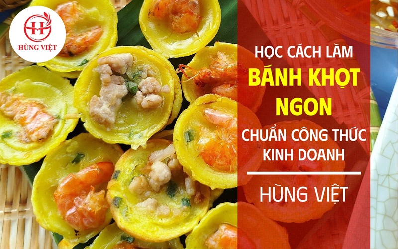 Cách làm bánh khọt để kinh doanh