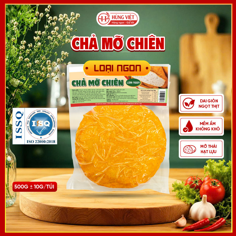 Chả mỡ chiên loại ngon