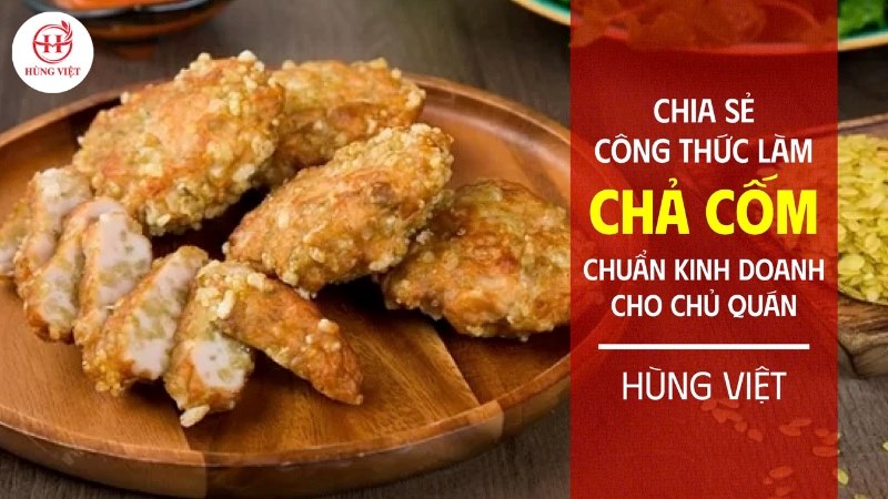 Công thức làm chả cốm