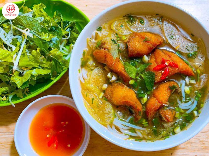 Bún cá cay đặc sản