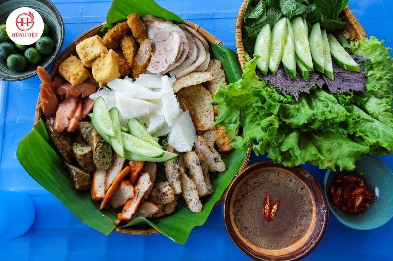 Bún đậu mắm tôm đặc sản miền Bắc