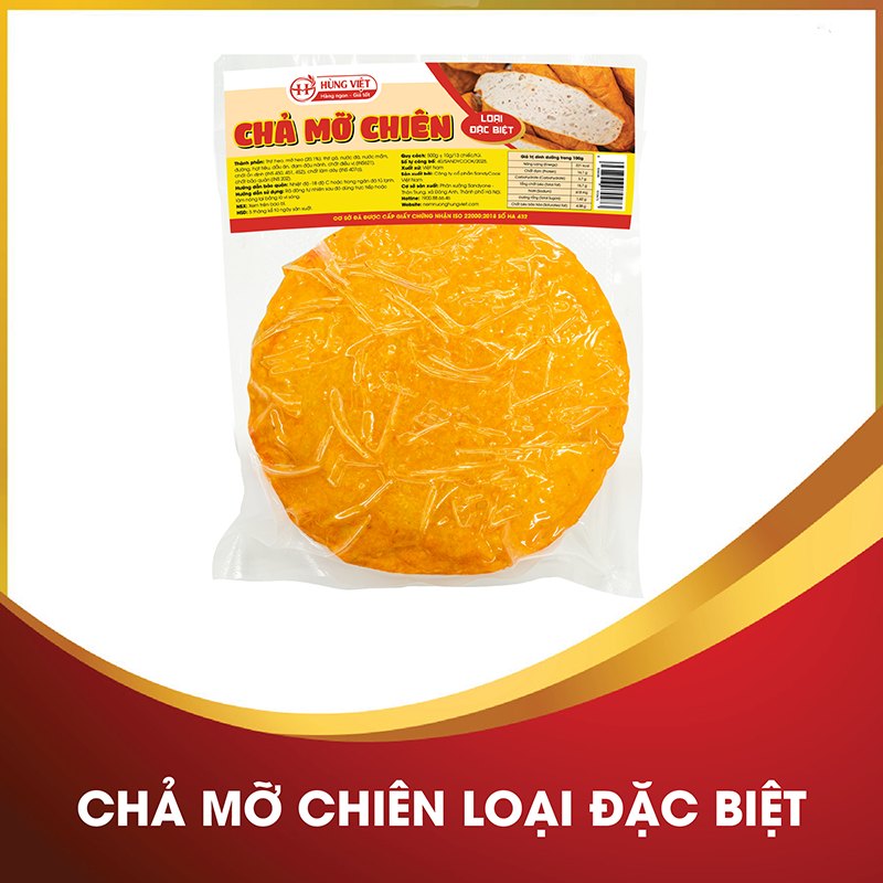 Chả mỡ chiên loại đặc biệt hùng việt