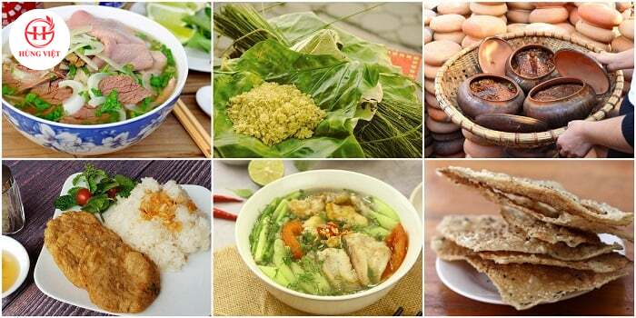 Đa dạng các món ngon