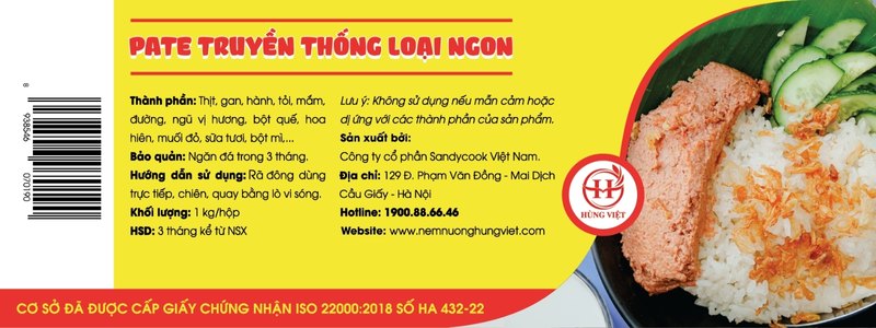 Cách bảo quản pate