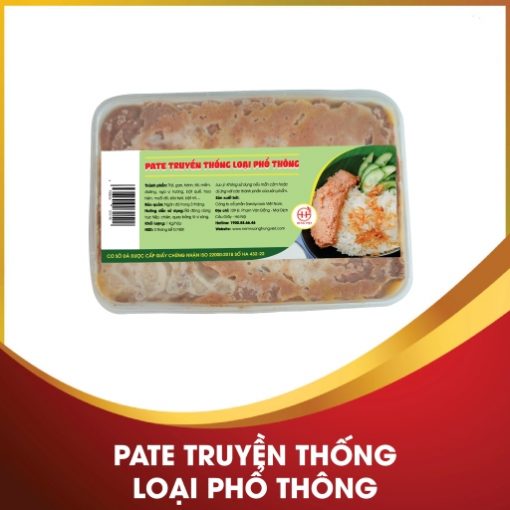 Pate truyền thống loại phổ thông