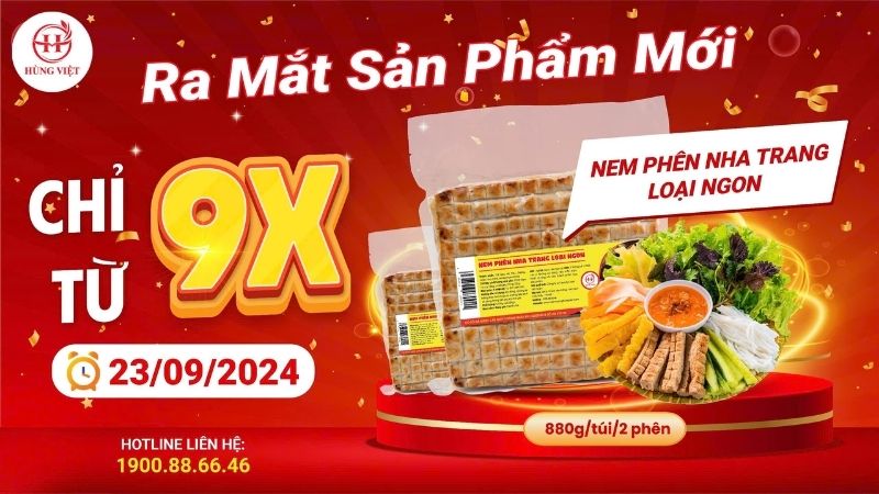 Nem phên Nha Trang loại ngon giá chỉ từ 9X