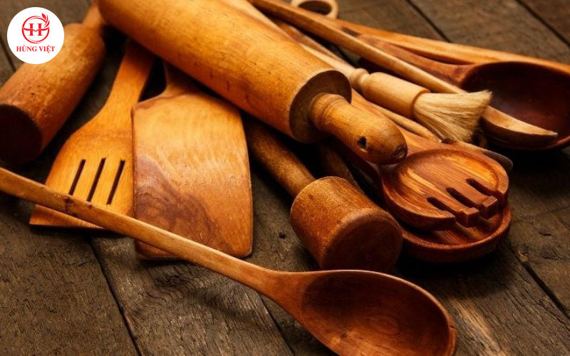 Dụng cụ gỗ giúp chủ quán tiết kiệm chi phí khi kinh doanh. 